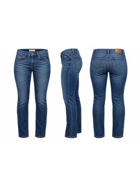 Madewell Roadtripper Medium Wash Slim Straight Leg Jeans